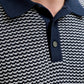 JACK&JONES  JPRBLUKINGSLEY KNIT POLO SS PLS  SKY CAPTAIN