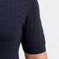 JACK&JONES  JPRBLAWILLIAM STRUCTURE KNIT POLO PLS BLAUW