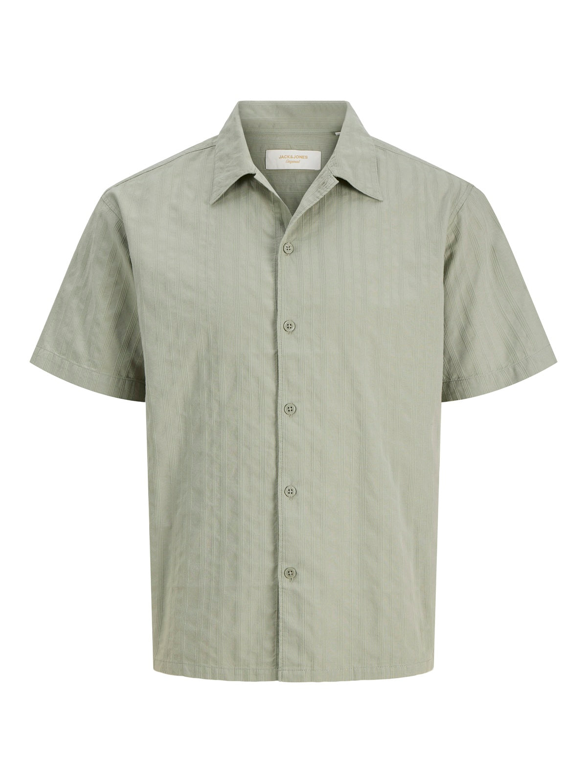 JACK&JONES JORRIVIERA TEXTURE SHIRT SS PLS
