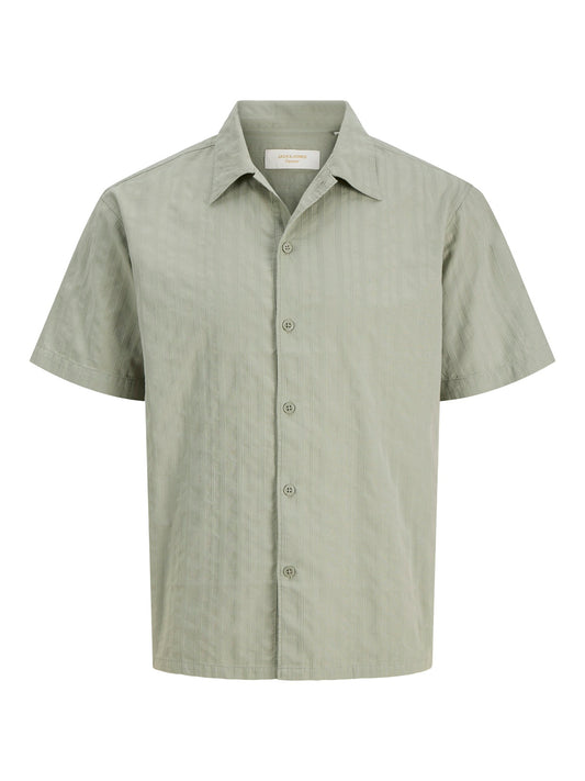 JACK&JONES JORRIVIERA TEXTURE SHIRT SS PLS