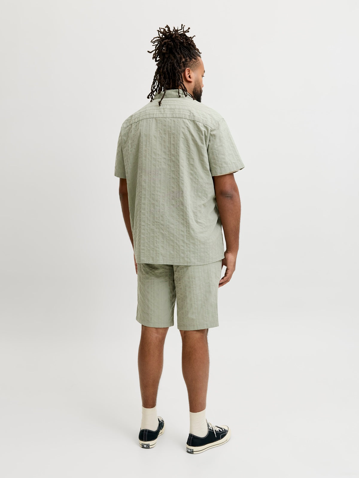 JACK&JONES JORRIVIERA TEXTURE SHIRT SS PLS