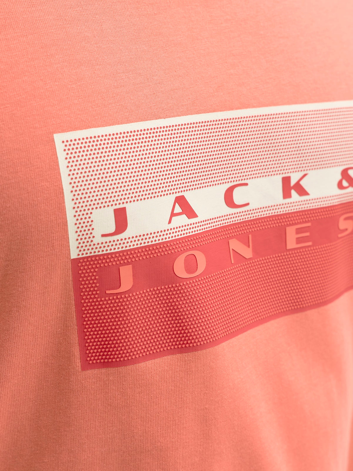 JACK&JONES  JCOFUSION DOTS PRINT TEE SS CN PLS