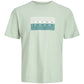 JACK&JONES  JCOFUSION DOTS PRINT TEE SS CN PLS