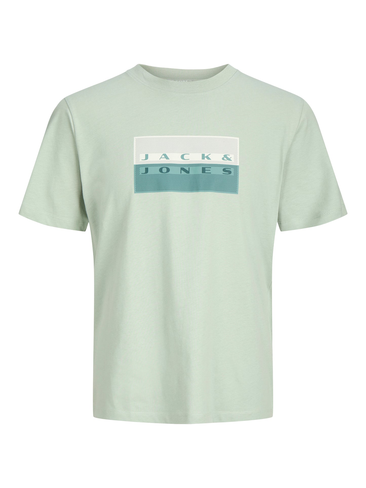 JACK&JONES  JCOFUSION DOTS PRINT TEE SS CN PLS
