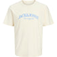 JACK&JONES   JORCASSIS BRANDING TEE SS CREW NECK PLS