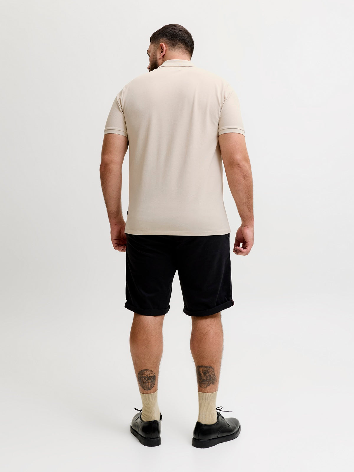 JACK&JONES  JPRBLAWESTON SS POLO PLS CREME