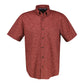 Lerros Overhemd Korte mouw Kleur Earth Red