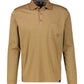 Lerros Polo Lange mouw Kleur Light Coffee