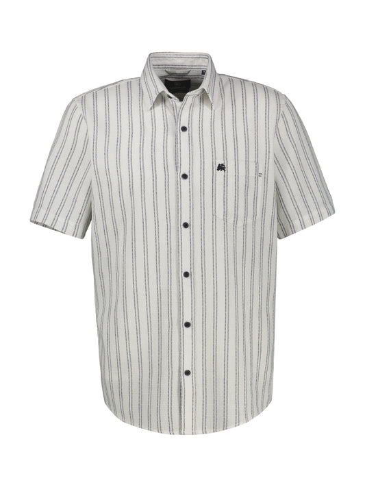 Lerros Overhemd Korte mouw Kleur Broken White