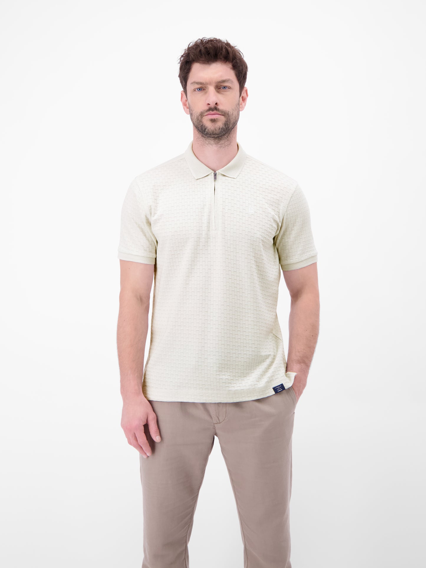 Lerros Polo Cloudy White