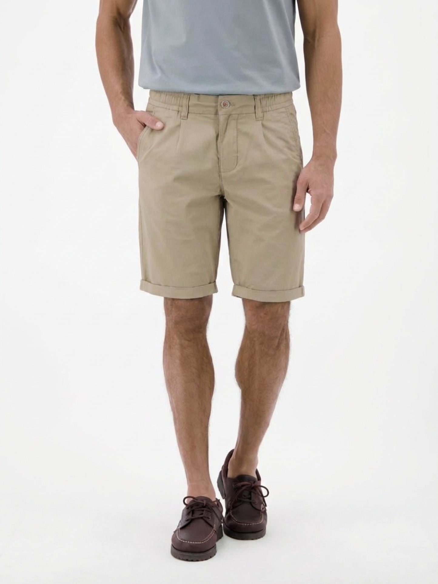 LERROS KORTE BROEK BEIGE