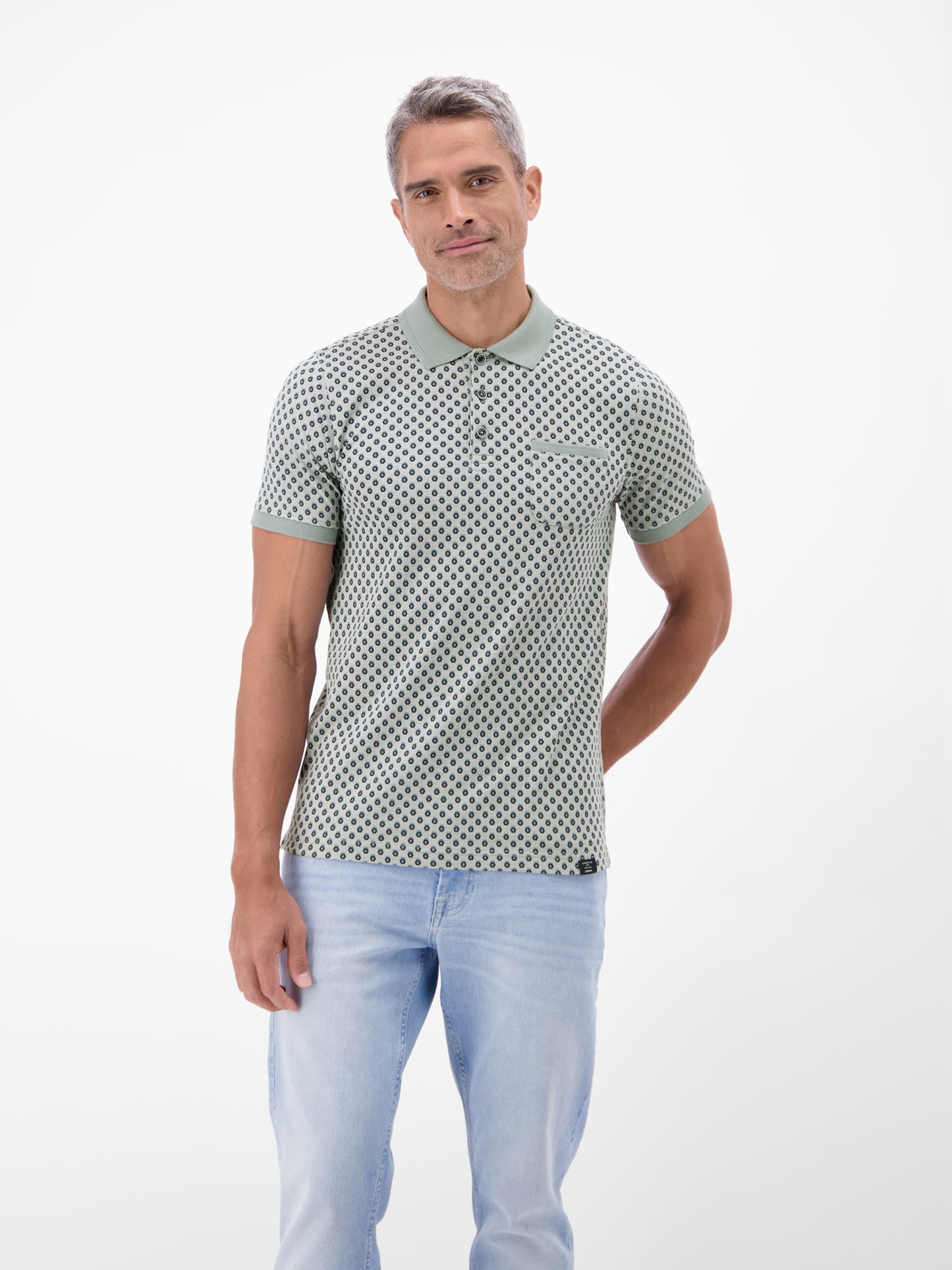 Lerros Polo Storm Grey