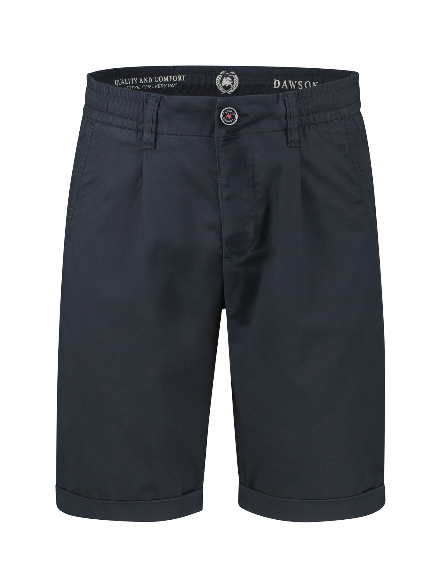LERROS KORTE BROEK BLAUW