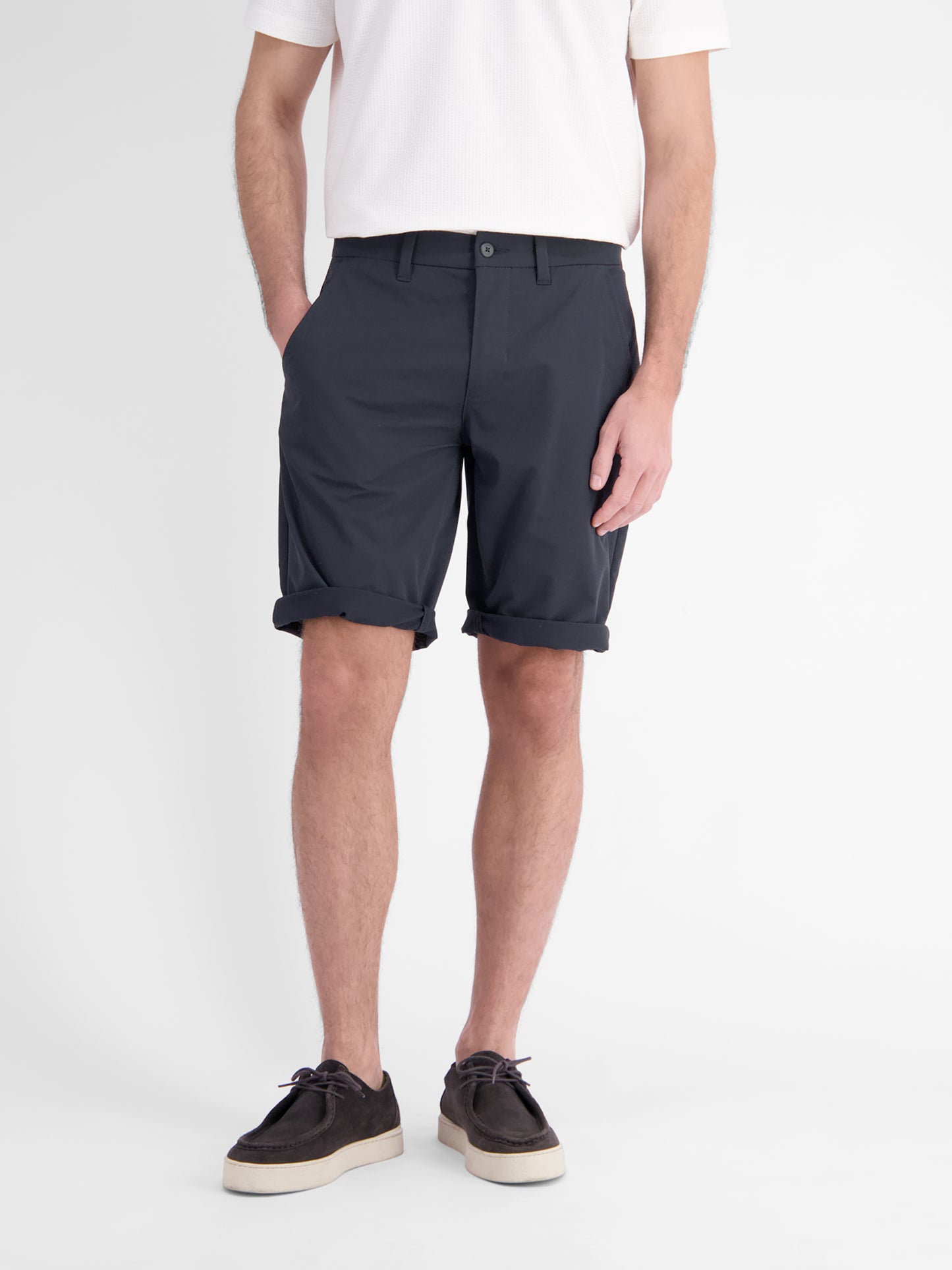 LERROS KORTE BROEK BLAUW