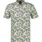 LERROS POLO GEEL PRINT