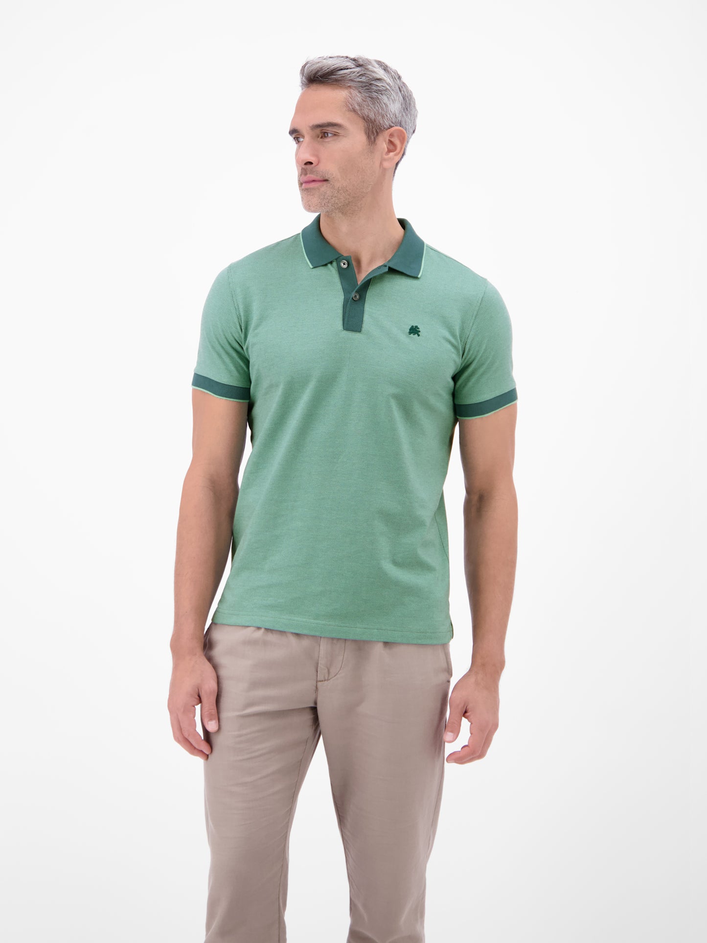Lerros Polo Vivid Soft Teal