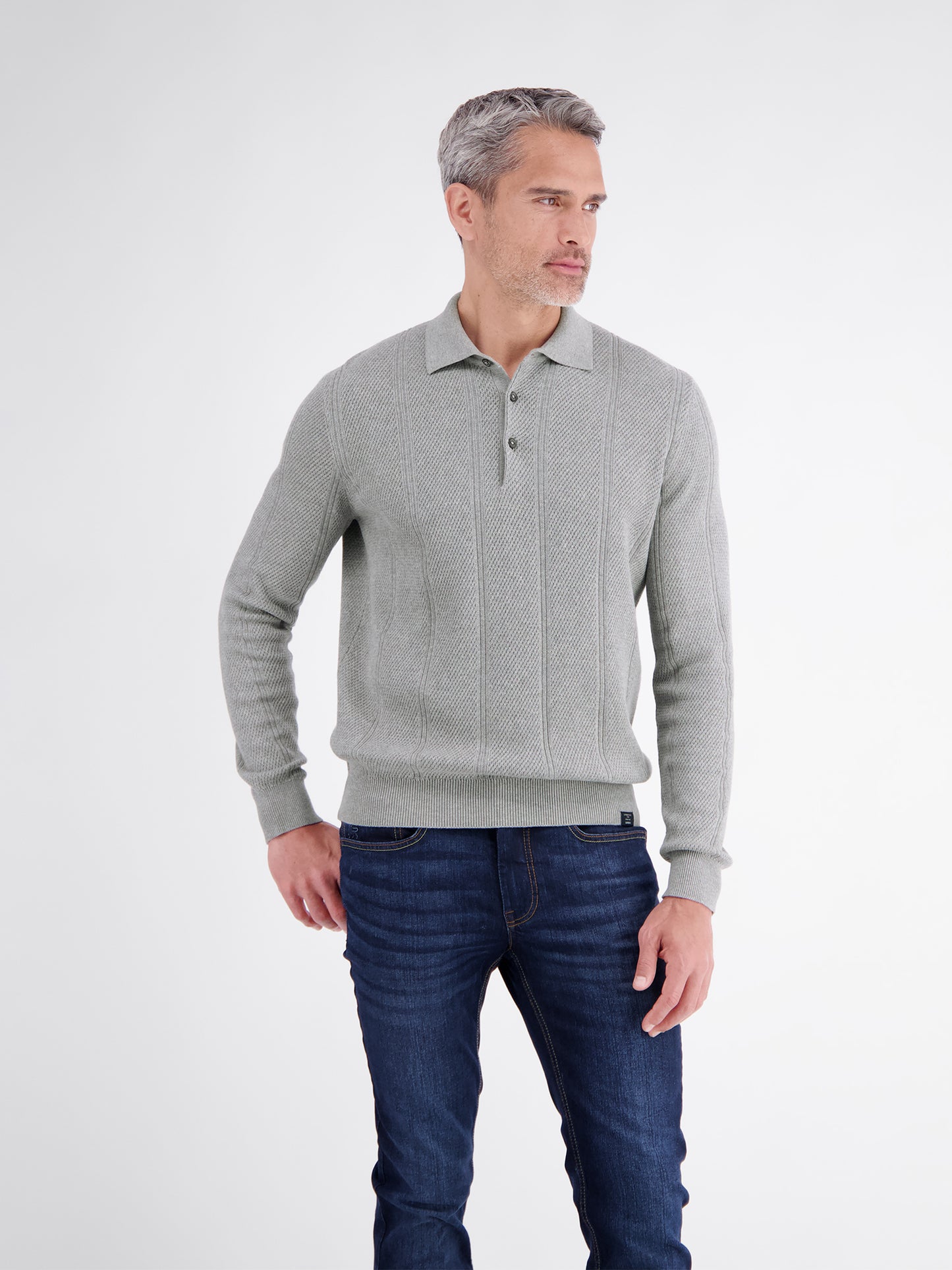 LERROS TRUI  PLATINUM GREY MELANGE