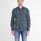 LERROS OVERHEMD BLAUW PRINT