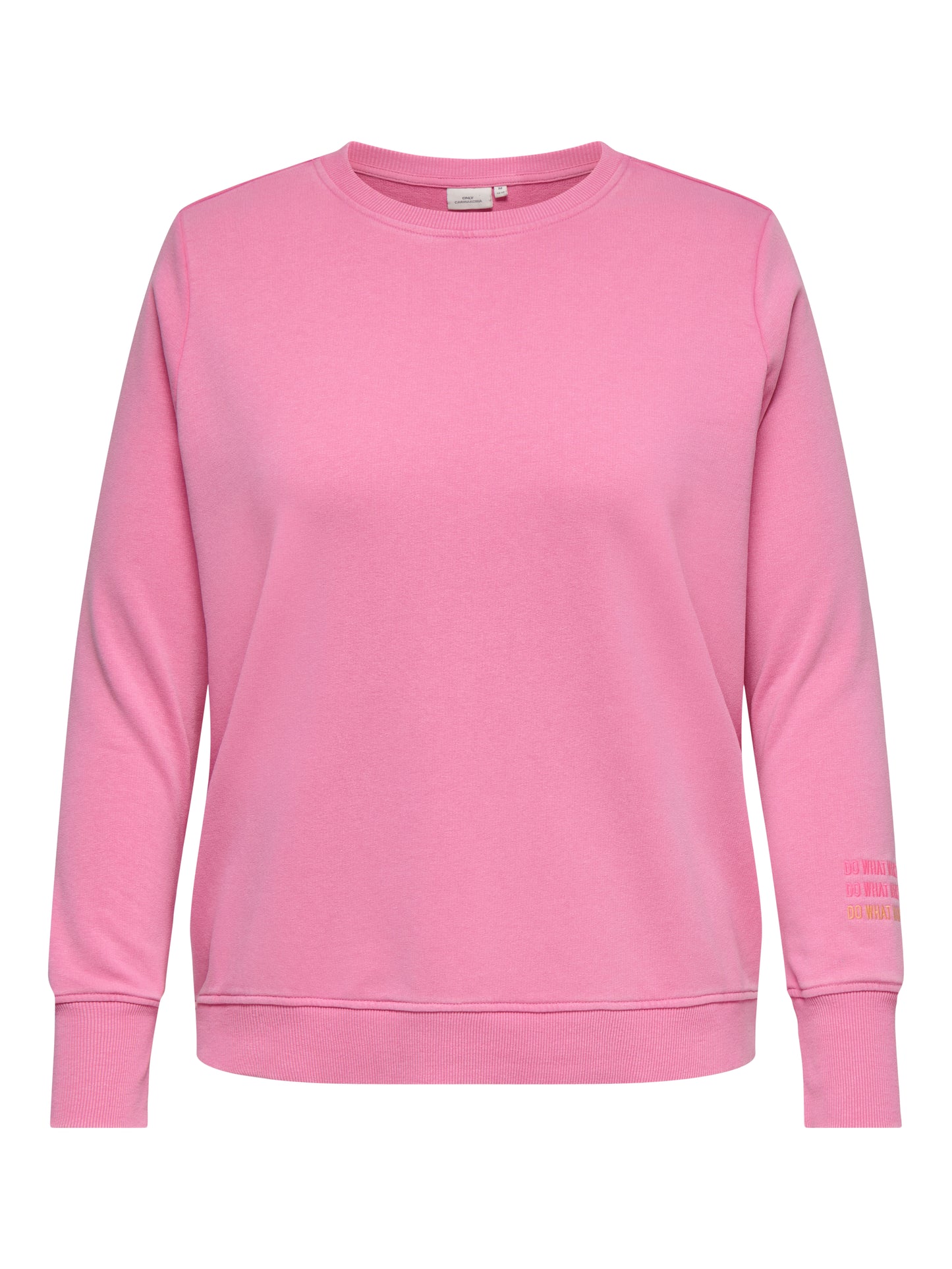 ONLY CARMAKOMA  CARMAYA L/S O-NECK SWEAT JRS Rose