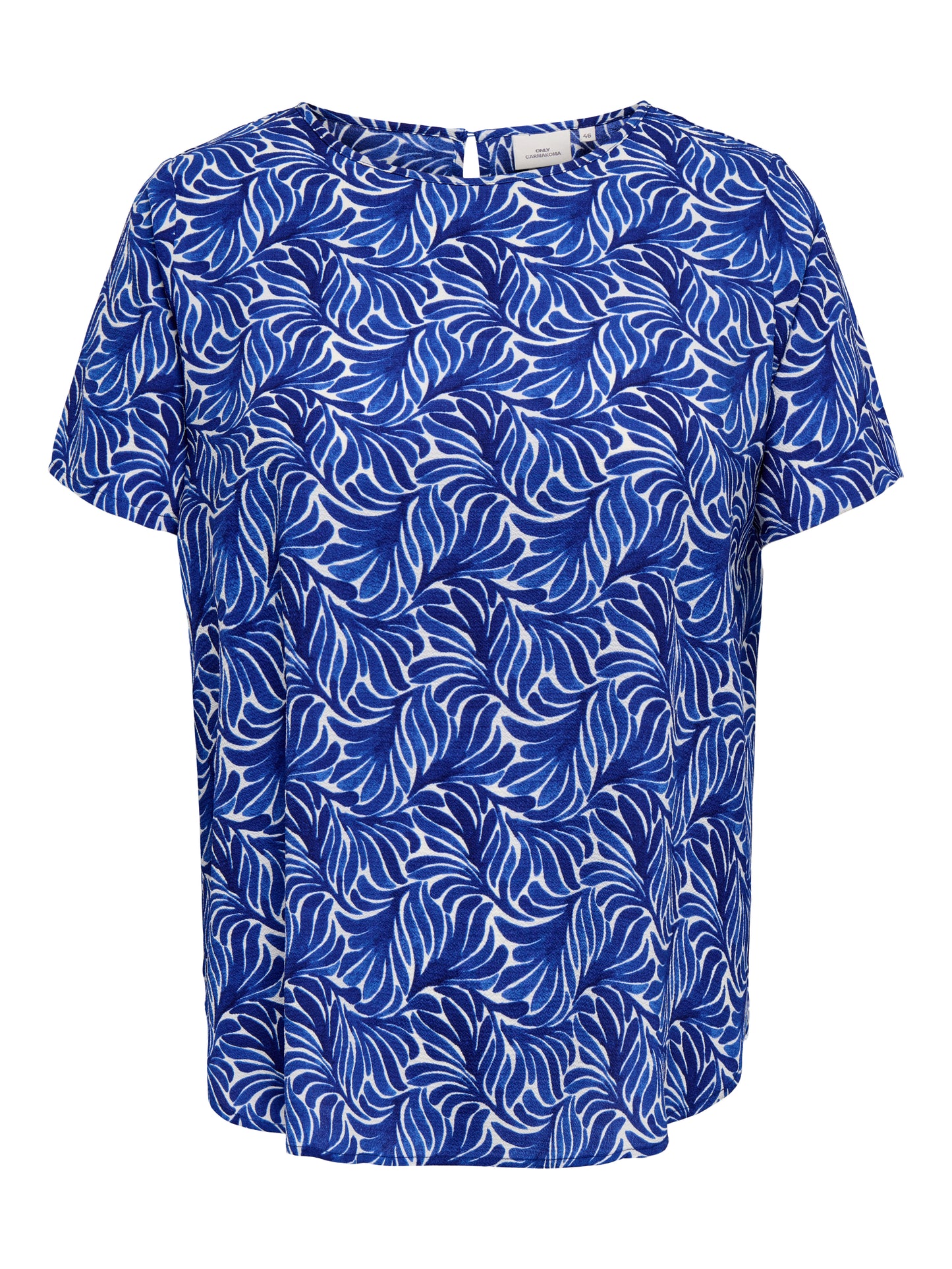 Only Carmakoma  CARVICA LIFE SS TOP WVN NOOS Dreamy Leaves