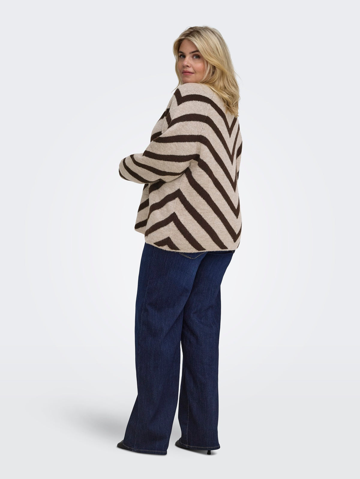 ONLY CARMAKOMA CARELIZA L/S PULLOVER KNT