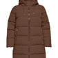Only Carmakoma  CARNEWDOLLY LONG PUFFER COAT Bruin