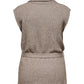 ONLY CARMAKOMA  CARKATIA SL RIB WRAP VEST KNT