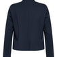 ONLY CARMAKOMA  CARGOLDTRASH-MADDY LIFE L/S BLAZER TLR BLAUW