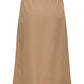 Only Carmakoma CARALLESIA LONG SLIT SKIRT TLR Cocoa Créme