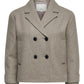 Only Carmakoma CARFREJA LIFE SHORT DB JACKET OTW NOOS  Mocha Meringue