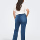 Only Carmakoma  CARROYAL MID WAIST FLARED LEGGING NOOS md Blue