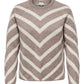 ONLY CARMAKOMA CARELIZA L/S PULLOVER KNT NOOS