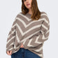 ONLY CARMAKOMA CARELIZA L/S PULLOVER KNT NOOS