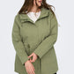 ONLY CARMAKOMA  CARLOUISE PARKA LIFE OTW KLEUR MERMAID