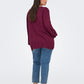 ONLY CARMAKOMA  CARSELASI LS V-NECK TOP WVN