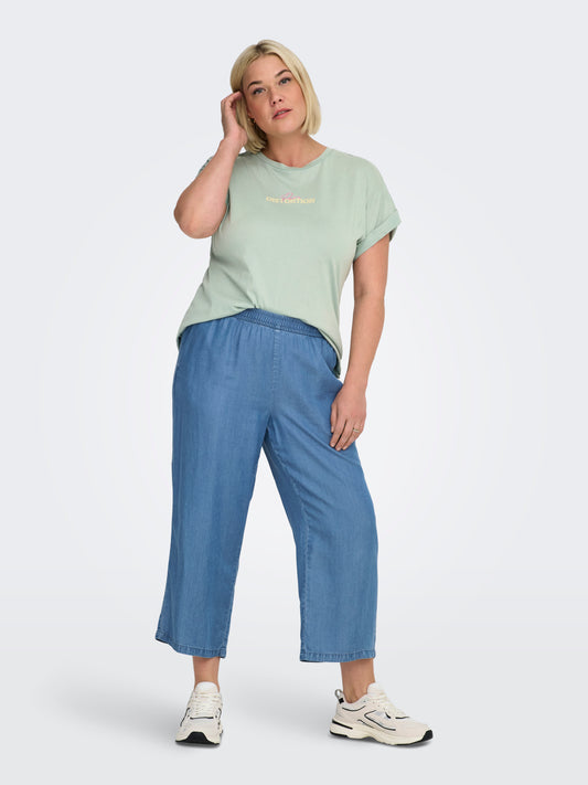 ONLY CARMAKOMA  CARCHARIS LIFE CULOTTE PANTS CC PNT