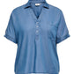 ONLY CARMAKOMA  CARCHARIS LIFE CAP SLEEVE SHIRT PNT