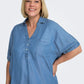 ONLY CARMAKOMA  CARCHARIS LIFE CAP SLEEVE SHIRT PNT