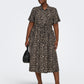 ONLY CARMAKOMA  CARARIS LIFE 2/4 LONG SHIRT DRESS PNT