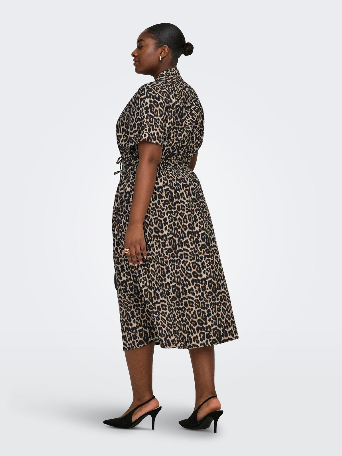 ONLY CARMAKOMA  CARARIS LIFE 2/4 LONG SHIRT DRESS PNT
