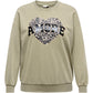 ONLY CARMAKOMA  CARLAUREN L/S O-NECK SWT JRS