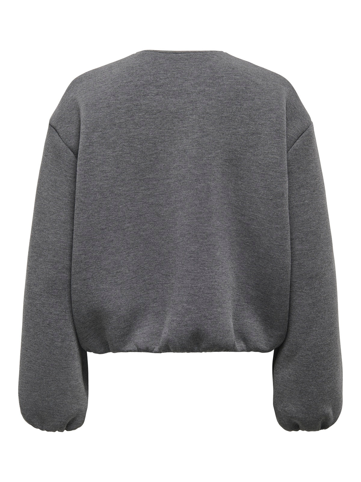 ONLY CARMAKOMA  CARELLIE SCUBA JACKET OTW GRIJS
