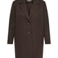 ONLY CARMAKOMA  CARCARRIE BONDED REV COAT OTW NOOS BRUIN
