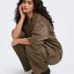 ONLY CARMAKOMA  CARNESSA 3/4 CORD SHIRT CC PNT