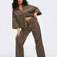 ONLY CARMAKOMA  CARNESSA HW TIE CORD WIDE PANT PNT