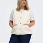 ONLY CARMAKOMA  CARBABY TEDDY VEST PNT CREME