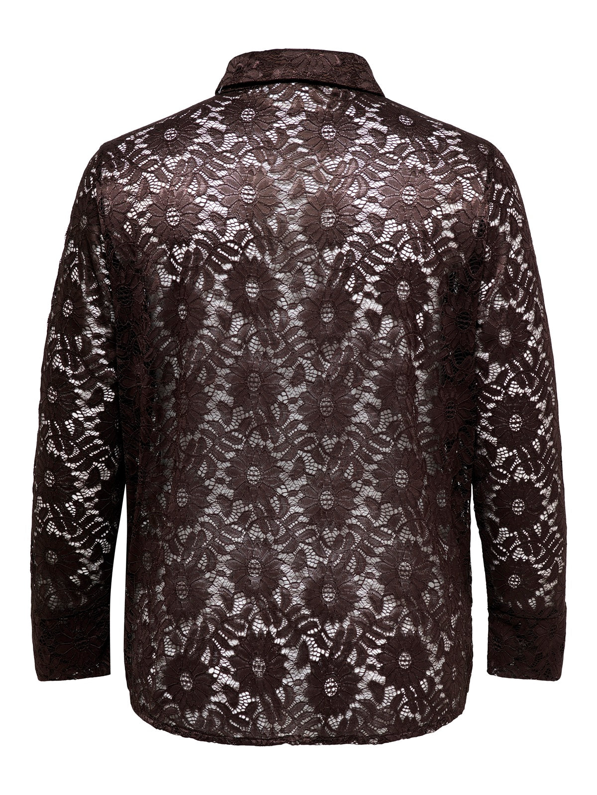 ONLY CARMAKOMA  CARZION L/S LACE SHIRT JRS
