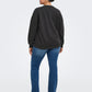 ONLY CARMAKOMA  CARTAMMIE L/S LEO PRINT O-NECK SWT JRS