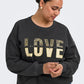 ONLY CARMAKOMA  CARTAMMIE L/S LEO PRINT O-NECK SWT JRS