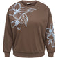 ONLY CARMAKOMA  CARODESSA L/S O-NECK SWT JRS BRUIN